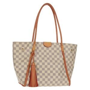 LOUIS VUITTON Damier Azur Propriano Tote Bag N44027 LV Auth 159043V